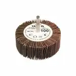 Szczotka ścierna okrągła z prętem 80 x 30 x 6 mm ziarnistość 40 Yato YT-83371 hurtownia Supreva
