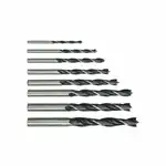 Drill bit set for wood 3-10 mm, 8 pcs Vorel 22380 Wholesale Supreva