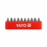 Zestaw bitów 10 szt. PH2x25 Yato YT-0475 hurtownia Supreva