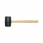 Ciocan din cauciuc cu coada din lemn 45 mm Vorel 33550