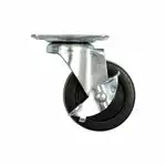 Roata pivotanta cu frana din polipropilena 50 x 22 x 65 mm Vorel 87412