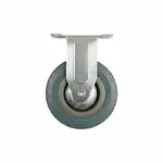 Roata fixa din cauciuc gri 75 x 21 x 104 mm 30 kg Vorel 87352