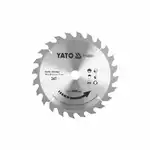 Kör alakú tárcsa fához 185 x 20 x 2,2 mm Yato YT-60621 Nagyker Supreva