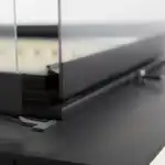 Камина на дърва модел A-CAMINETTI CRYSTAL 3D 50 x 70, 3 стъклени страни, врата на панти, 12 kW номинална мощност, Супрева на едро