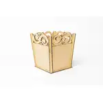 Flower pots mdf 10 natur
