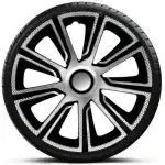 Set jante Veron Carbon Silver Black de 14" (4 bucăți)
