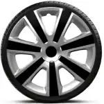 Комплект декоративни колела 15" Vr Silver-Black (4 броя)