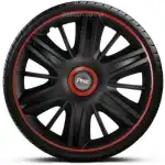 Set roți 16" Maximus Black Red (4 bucăți)