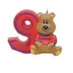 СВЕЩ ЗА РОЖДЕН ДЕН BIRTHDAY 9, Супрева на едро