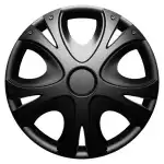 Set roți decorative Versaco Dynamic, dimensiune 15", argintiu, 4 buc
