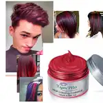 Red temporary coloring hair wax, wholesale