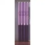 Perdea lungă din dantelă cu panglică largă, culoare violet, 1buc 150 x 250 cm