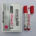 Marker whiteboard varf rotund - 105 rosu, engros Supreva