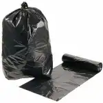 Tisztítótasak Solid Extra 120 literes, fekete, 10 db/tekercs, Supreva nagykereskedés