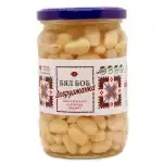 White beans Dobrudzhanka boiled CHERG 680g, b2b platform