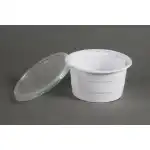Bol pentru gulaș din plastic pentru petrecere 750ml, 50 bucăți, poate fi acoperit, en-gros