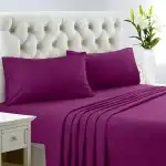 Ranforce 100% cotton pillowcase, density 120 g/m2, Purple, 40/40cm
