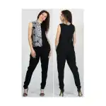 Fusta rosie cu centura de piele si elemente de dantela RUMENA, platforma b2b,