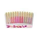 12 darabos Beauty Balm folyékony rúzs készlet, Revers