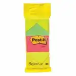 Самозалепващи листчета Post-it 6812 38 мм x 51 мм, неонови цветове, 3 х 100 л, търговия на едро