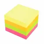 Самозалепващи листчета Deli Stick Up EA03303, 51 мм х 51 мм, 4 цвята неон, 4х100 л, на едро