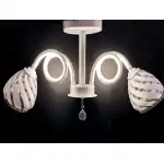 ПОЛИЛЕЙ LED + 2xE27 БЯЛ NG 05202-2 NG05202-2