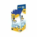 Химикалка BIC Cristal Soft еднократна, връх 1.2 мм, синя, склад на едро