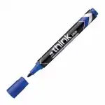 Перманентен маркер Deli Think EU10030 объл връх, 1.5 мм, син, търговия на едро