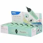 Текстмаркер Deli Macaron EU356-GN, връх 1-5 мм, пастелно зелено, склад на едро