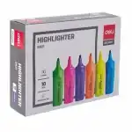 Текстмаркер Deli Delight ES621 връх 1-5 мм, с клипс на капачката, лилав, търговец на едро