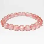 Cherry Quartz, bratara, 10 mm.