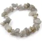 Labradorit, bratara din piatra naturala, chipsuri mici, 5-7mm.