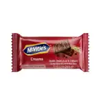 Sandwich biscuits with dark chocolate cream McVities 87g, 24 pcs/box