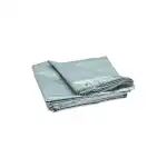 Tarpaulin with rings 5 ​​x 6 m - 150 g/m2, silver, DSH 104244 Wholesale Supreva