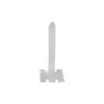 Set benzi pentru nivelat placi, 100 buc, Vorel 04681