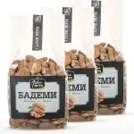 Almonds I Love Nuts 3x330g, Bulgarian Raw Nuts