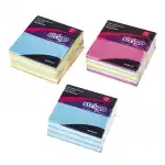 Cub Notite Adhesive Strigo 50X50mm 250 Sheets Pastel/neon mix, едро Supreva