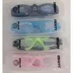 Neptunus SOMNUS swimming goggles - clear lens, light blue nose saddle and strap