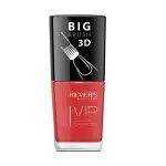 Vip Nail Polish, 3D, Reverse, light red, 12 ml, No. 021 - Glossy