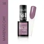 Solar gél körömlakk, Revers, 12 ml, barna, no 18, marengo day