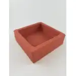 Ръчно изработена основа за кутия 12x12x4 см - Matt Korall