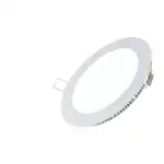 LED panel for embedding, round, 12W, CW, made in Bulgaria