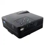 A H80 multimédiás mini LED projektor a FULL HD 1920x1080 felbontást reprodukálja