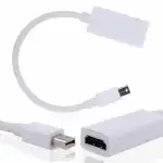 Преходник mini DisplayPort към HDMI преобразувател адаптер за връзка на PC компютър Laptop лаптоп таблет с монитор телевизор проектор