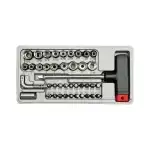 Set surubelnita tip t - 41 piese Vorel 65150