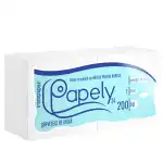 Салфетки за маса Papely 24 см, 1 слой, 200 бр, 20 бр./кутия, на едро Supreva