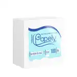 Салфетки за маса Papely 33 см, 1 слой, 100 бр, 16 бр./кутия, едро Supreva