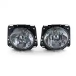 Faruri din cristal pentru VW Golf 2 - cromate
