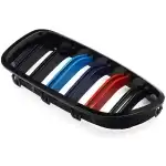 Решетки за BMW F10 / F11  (2010+) - двойни с три цвята