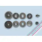 Cleme pentru fixarea branțurilor pe podea Rezaw-Plast pentru TOYOTA (2010+) - 4 buc. pentru 2 branturi